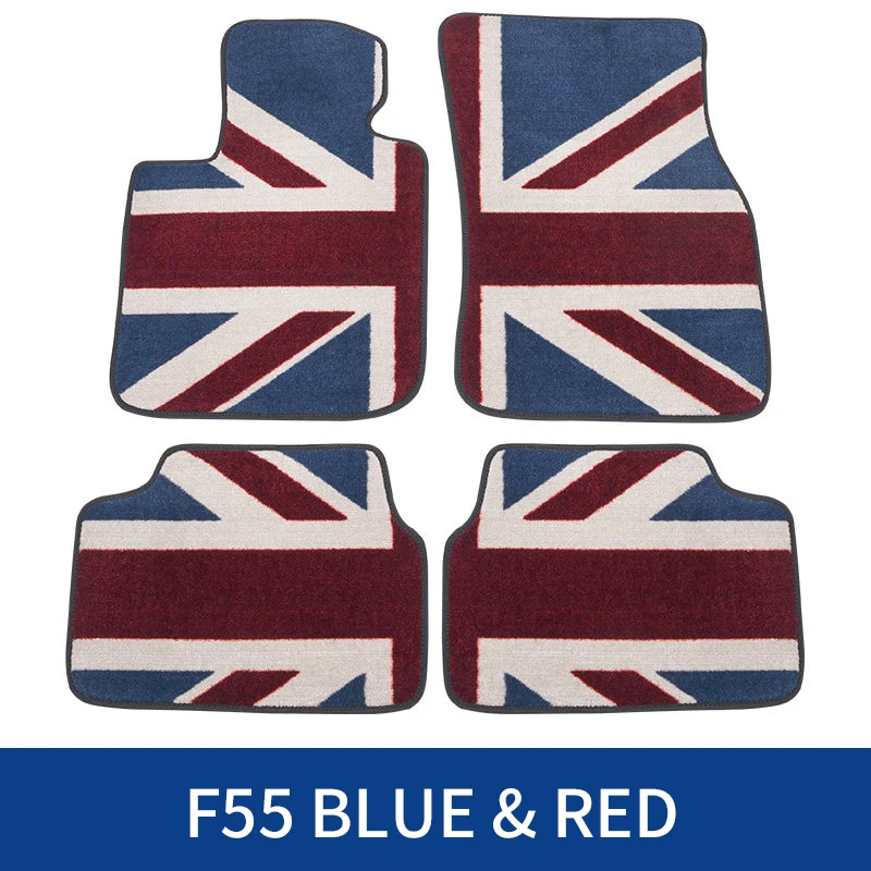 Linksgestuurde Auto Vloer Voet Matten Voor Mini Cooper R56 F54 R55 Clubman F55 5 Deuren F56 3 Deuren r57 F57 F60 R60 Countryman