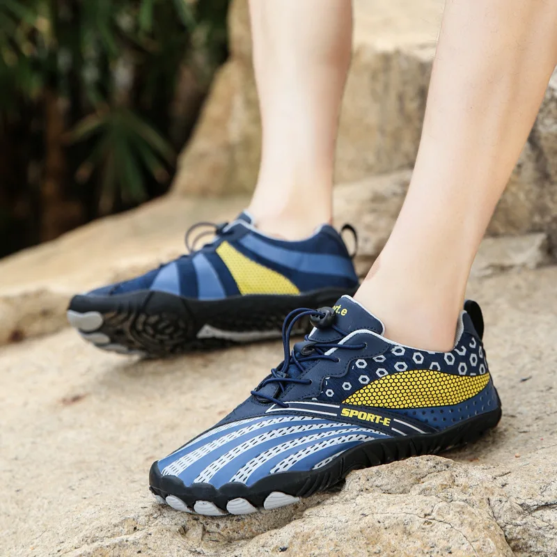 Zapatos de vadear para hombre y mujer, zapatillas de senderismo de cinco dedos, calzado de ciclismo, calzado de senderismo al aire libre, calzado de