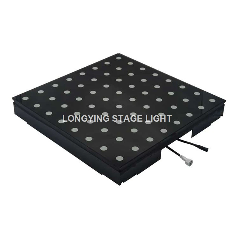 Led Dance Floor 8*8 64pcs 5050 SMD RGB 3in1 Led Wedding Plexiglass Dance Panel for Party Garden Hotel