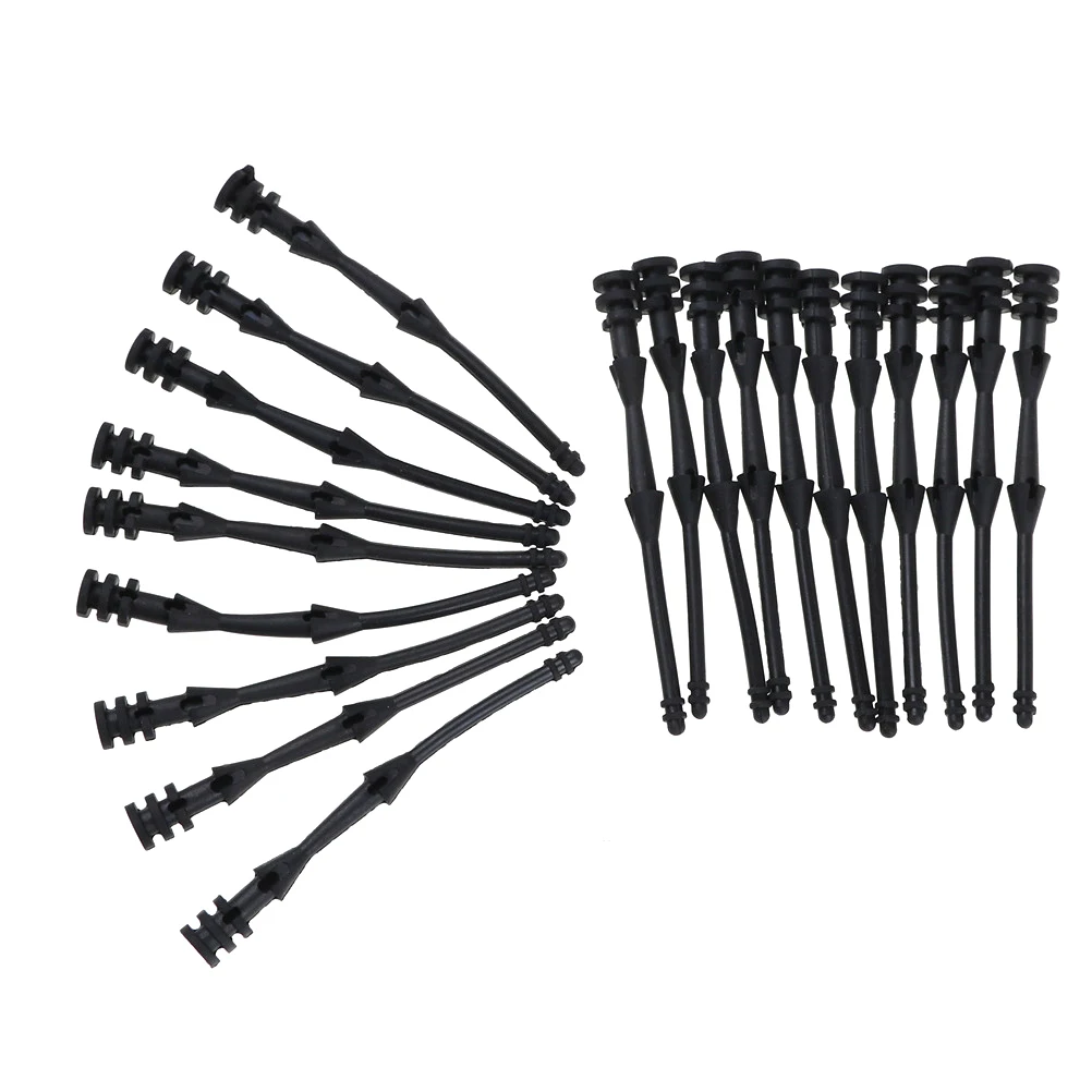 20 Pcs Screw Pin Rivet Rubber PC Fan Noise Absorbtion Fans Anti Vibration Mount Silicone Screws Noise Reduction Equipment 65mm