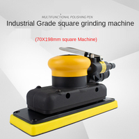 Pneumatic square grinding machine, car polishing and waxing equipment, steel derusting, wood grinding and polishing machine