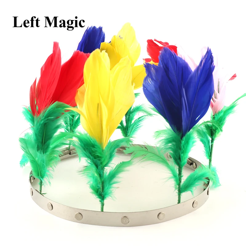 1 Set (no Pan) Fire To Flower Pan Stage Magic Tricks Illusions Mentalism Super Effect Magician Dove Pan Props Pan Not Included