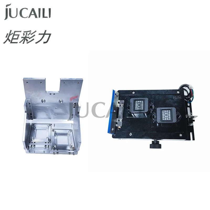 Jucaili printer double head carriage and cap station for Epson TX800 printhead bracket head holder frame and cleaning station