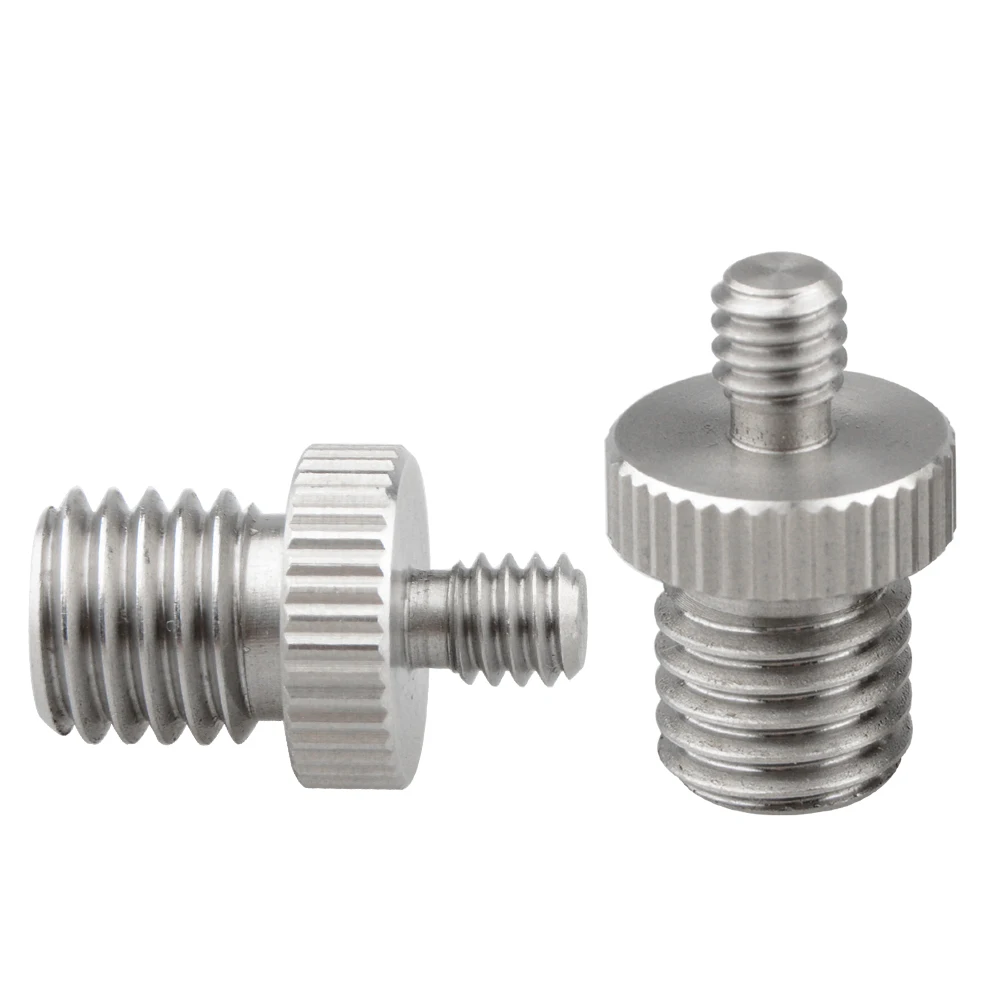 Adattatore per vite a doppia estremità Kayulin da 1/4 pollici maschio a M12 maschio per accessori per Studio fotografico DSLR Rig