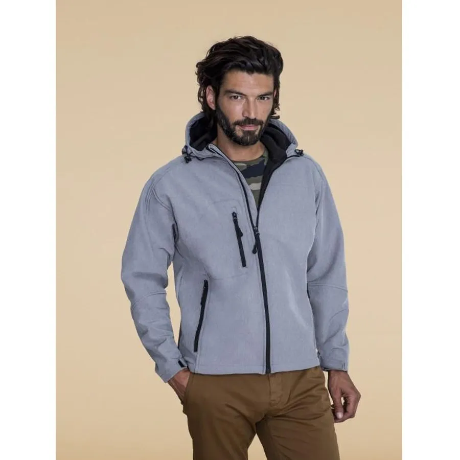 MEN's SOFTSHELL hooded jacket-waterproof and breathable-REPLAY MEN