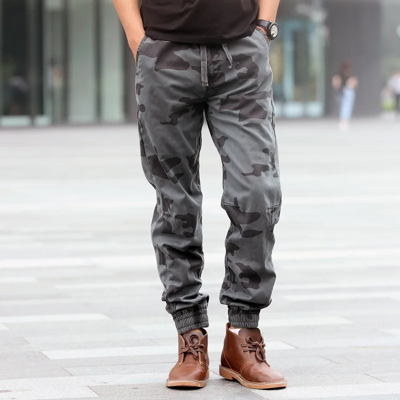 Production Camouflage Pants Cargo Jeans Men's Trousers Multiple Pockets Force Pants Men Clothing Streetwear Men