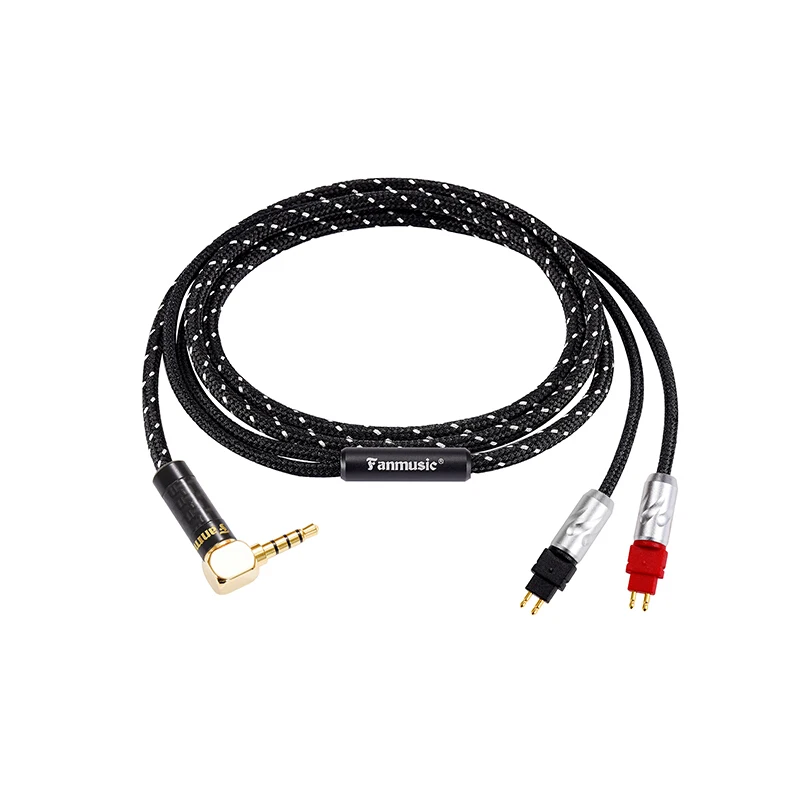 Fanmusic ZY-242/ZY-243/ZY-244/ZY-245 Кабель для обновления наушников ручной работы для HD650 HD600 HD660s