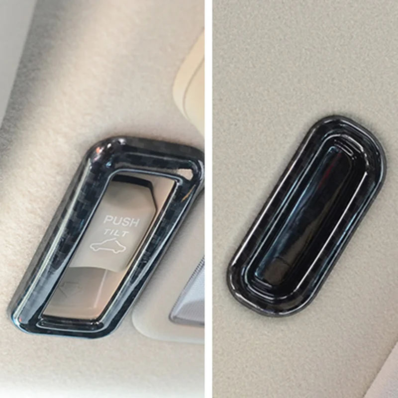 For Mitsubishi Pajero V80 V93 V95 V97 V98 2007-2021 Car Roof Interior Handle & Push TILT Button Cover Trim Car Styling