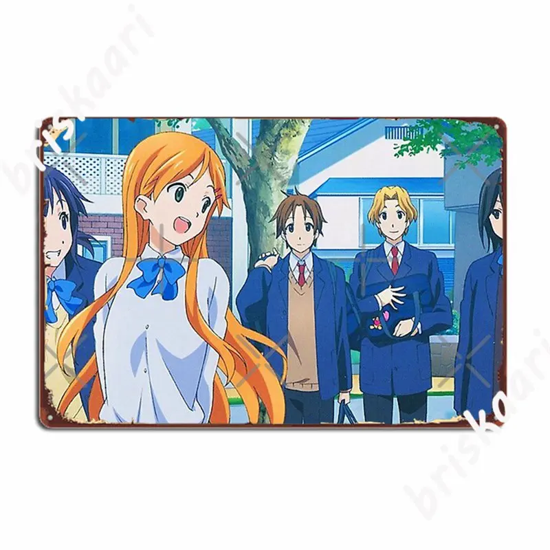 4k Kokoro Connect Metal Signs Club Party Cinema create Wall Decor Tin sign Posters