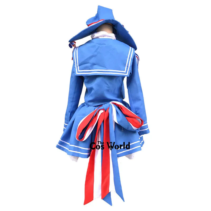 Wadanohara And The Great Blue Sea Sailor Suit School Uniform Tops Skirt Outfit Games Anime Cosplay Costume image 4