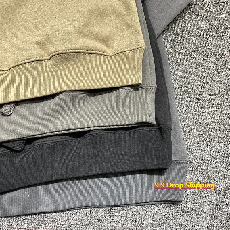 Kanye West Hoodie Oversize 20FW Men Women Season 6 Hoodies Solid Colors Sweatshirts Inside Tag Label High Quality Cotton 5