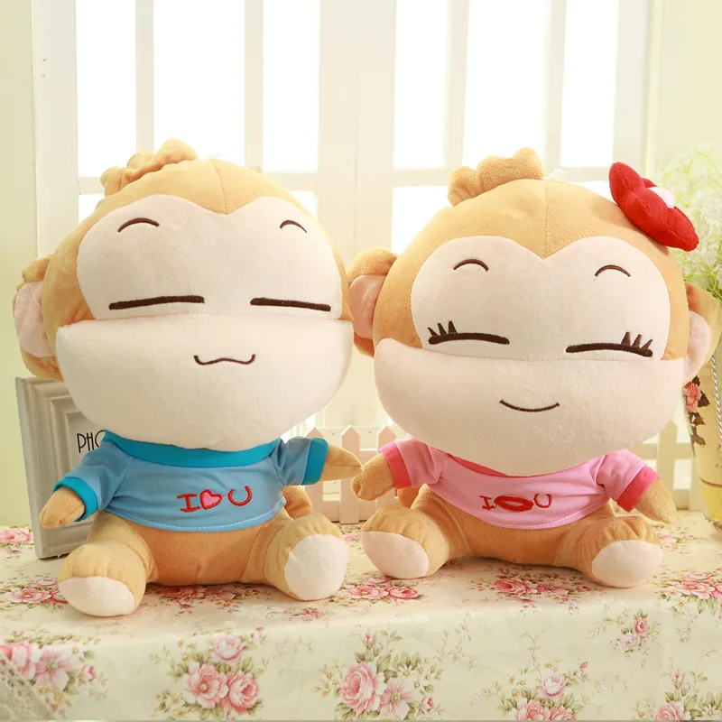 

18-25 см плюшевая обезьяна-горилла, фигурка, милая мягкая игрушка для детей, детский мультяшный диван, украшение, свадебные принадлежности, подарок для влюбленных