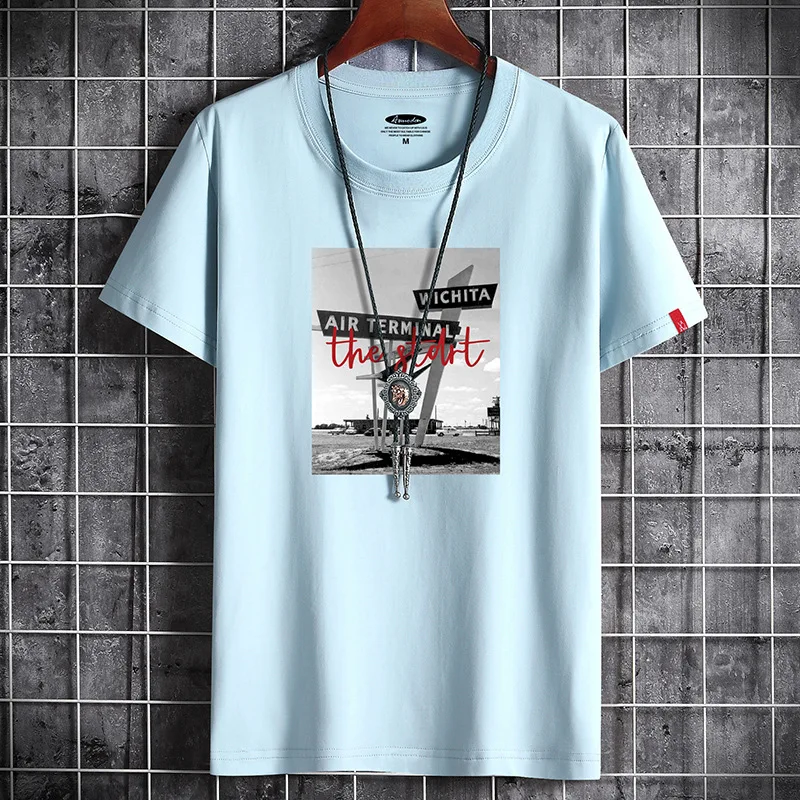 Camiseta blanca de Fitness para hombre, de gran tamaño con cuello redondo camisa masculina, ropa de S-6XL, Anime gótico Punk, nueva, 2022