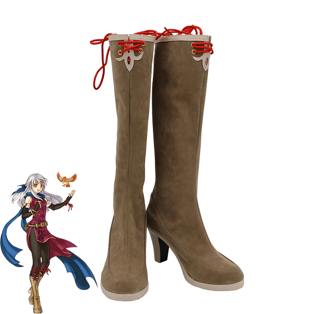 Fire Emblem Radiant Dawn Micaiah Shoes Cosplay Women Boots