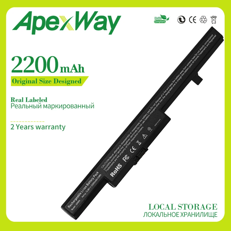 

Apexway Laptop Battery for Lenovo L12L4E55 L12M4E55 L12S4E55 L13L4A01 L13M4A01 L13S4A01 for IdeaPad M4400 N40 N50 B40 B50 G550S