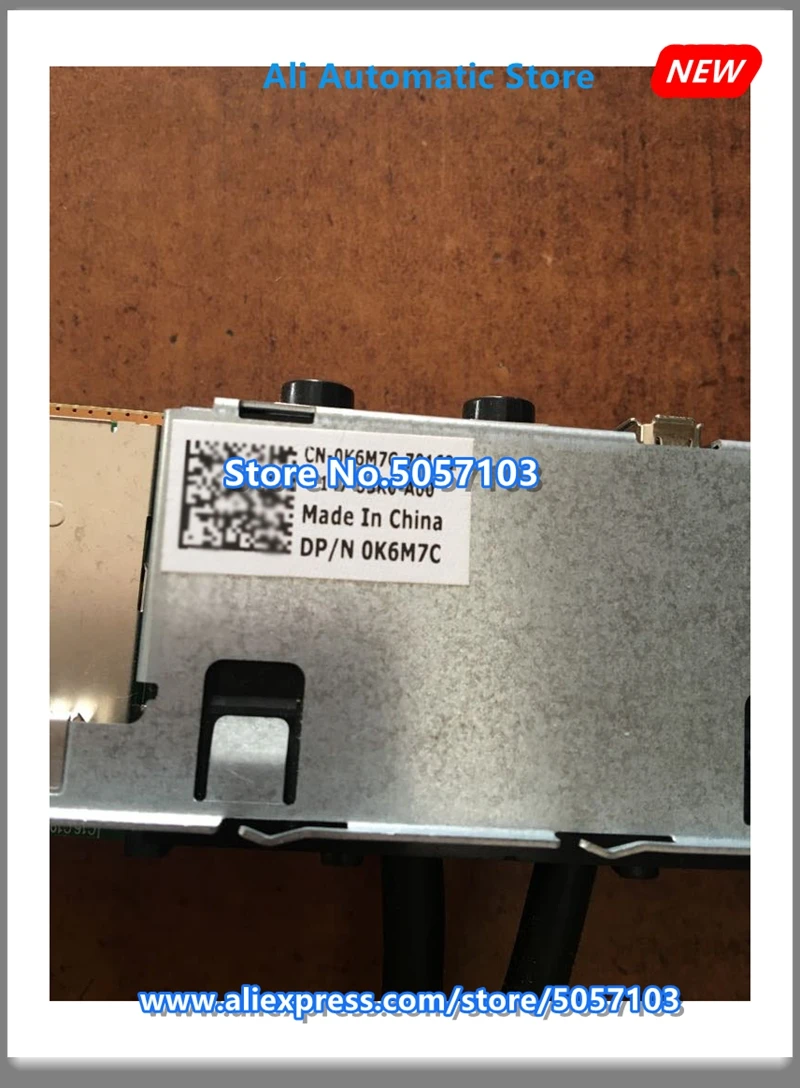 K6M7C 620S Panel de interruptor frontal IO USB lector de componentes de Audio 3P7PT