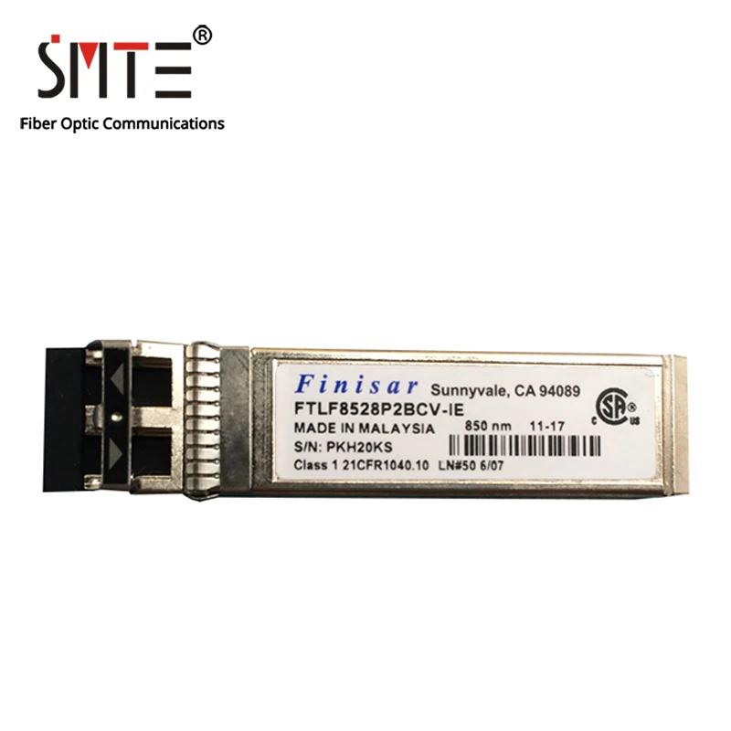 

Finisar FTLF8528P2BCV-IE 8G 850nm SFP Multimode Double Fiber Optical Module