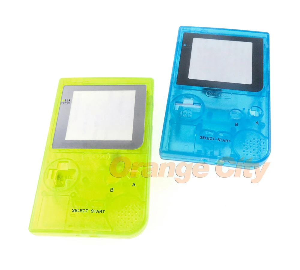 8sets luminescence Housing Cover Replacement Parts Shell For Gameboy Pocket GBP Console Game Full Set Case Kits Glow At Night