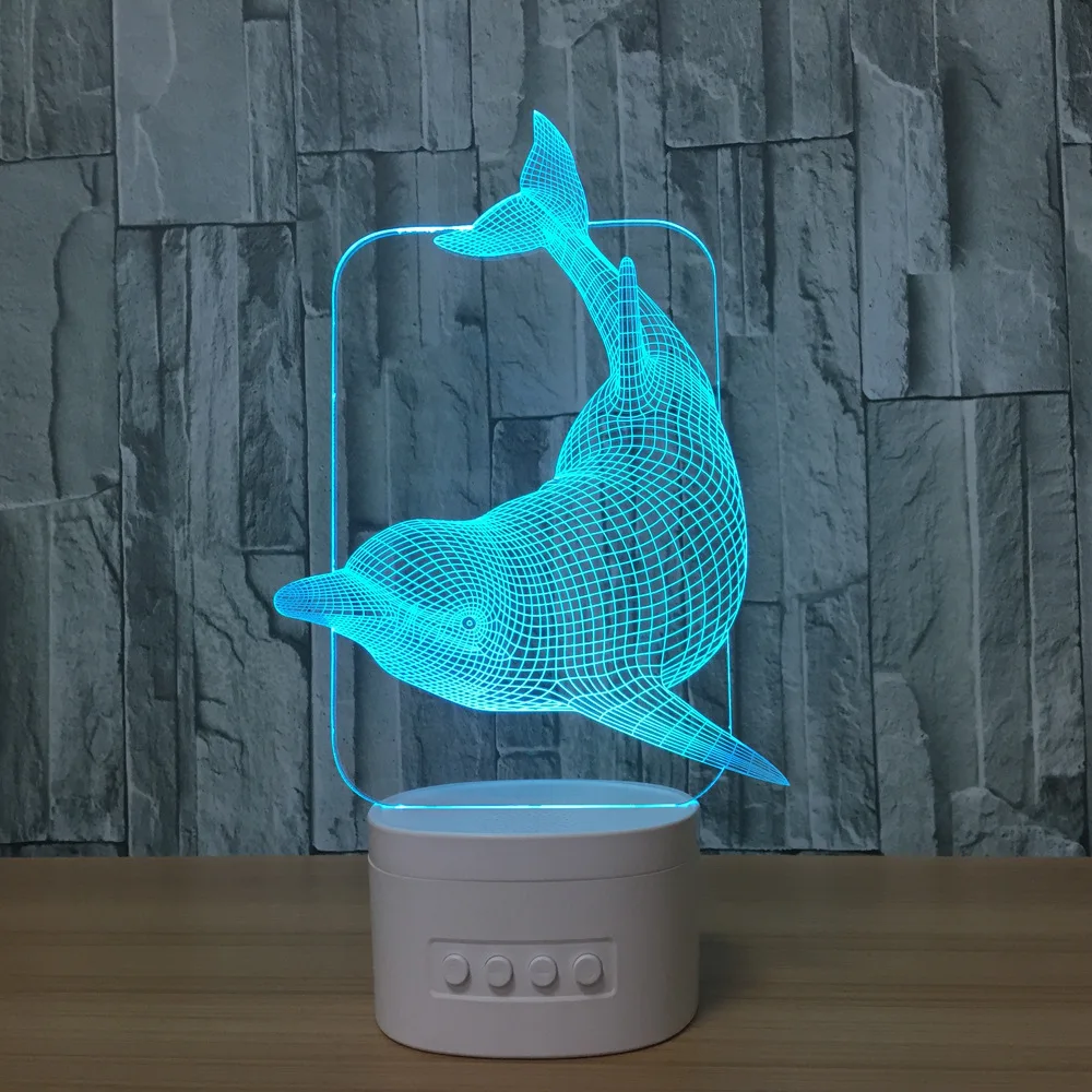 Bluetooth Speaker Led Model Lamp Best Gift For Children Bluetooth Music Runescape New Exotic Popular Products 3d Night Light