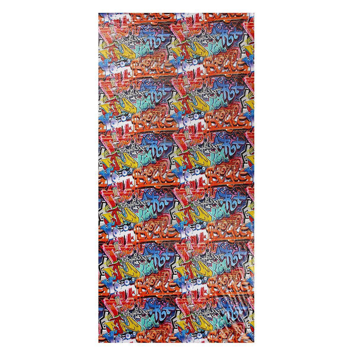 New 0.5*2m PVA Dipping Hydrographics Water Transfer Printing Film Graffiti Style