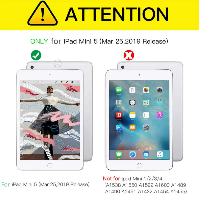 Magnet Case for iPad Mini 5th Gen 7.9