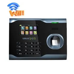 U160 Time Attendance Machine WiFi TCP/IP Empreinte digitale et carte RFID Dispositif d'employéReconnaissance d'empreintes digitales Système de contrôle d'accès