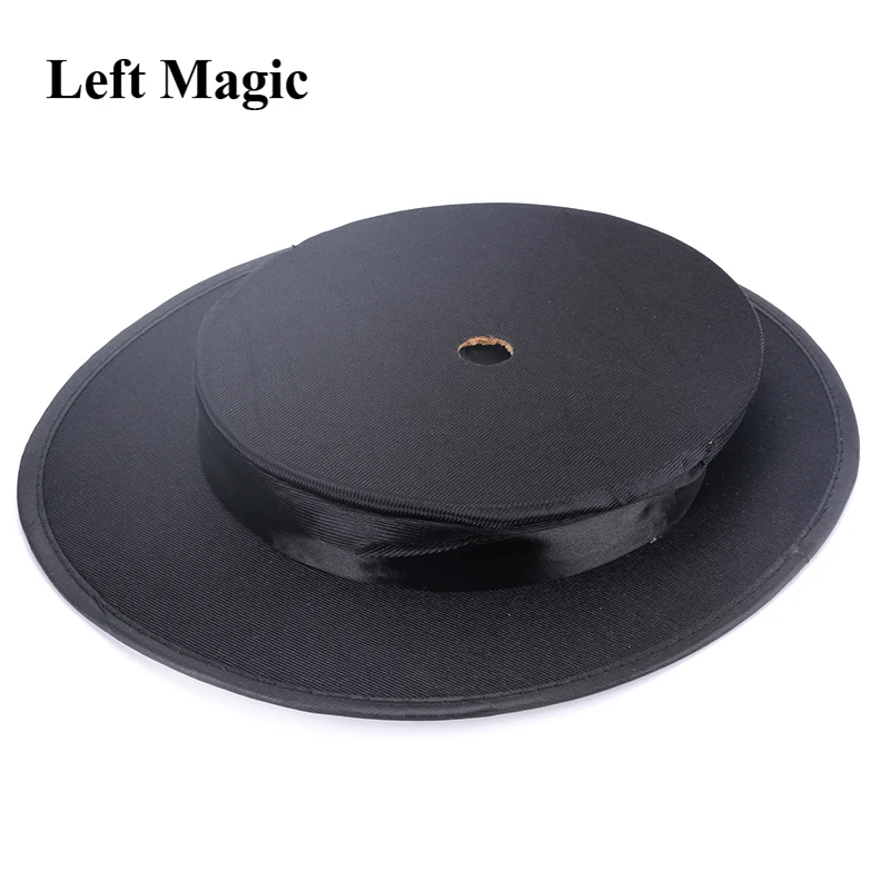 Magicians Top Hat With Hole Magic Tricks Stage Illusions Accessories Gimmick Prop Can Used with Cane to Table Base Magie Comedy