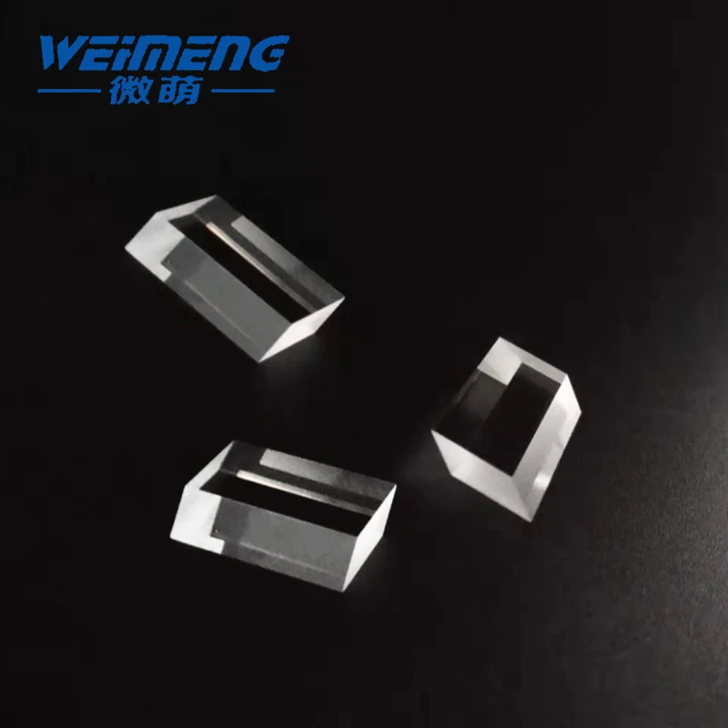 Weimeng Rhombic Prism 17*6.6*3.47mm 400nm-700nm AR coating  H-K9L for laser  machine & Laboratory & Optics &  Medicine