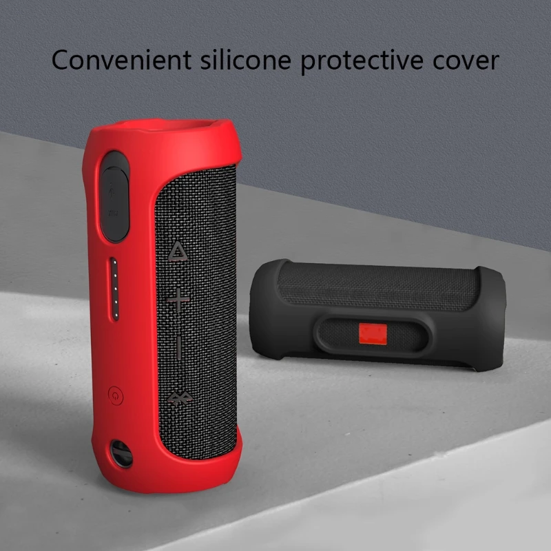 for JBL Flip Essential Speaker Protective Silicone Cases Protector Props Audio Silicone Protective Skin