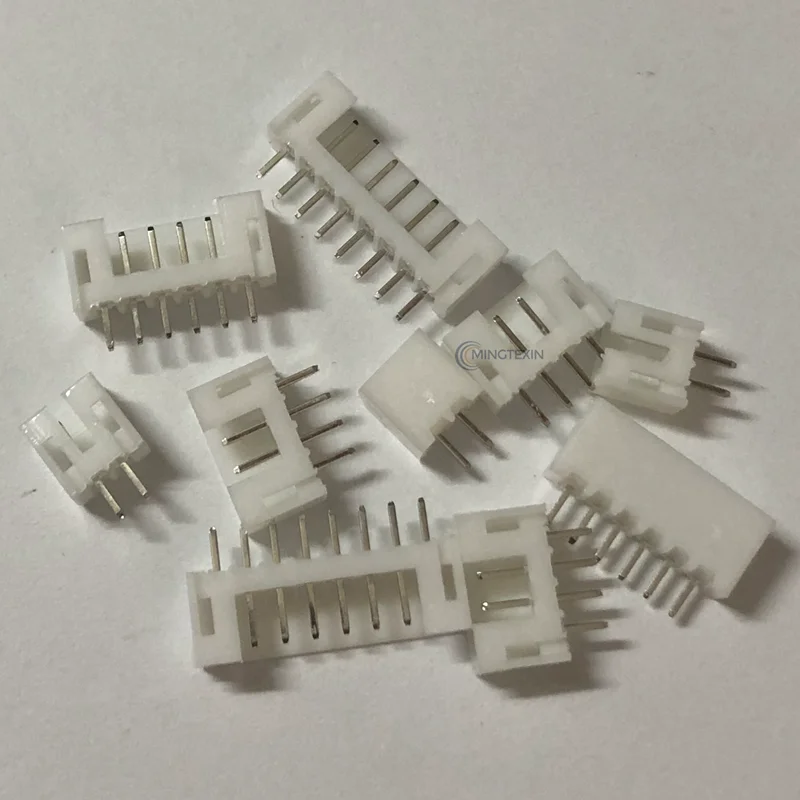 50PCS PH2.0 Straight Pin Header Connector 2P 3P 4P 5P 6P 7P 8P 9P 10P 12Pin 2.0mm Pitch Right Angle Socket PH For PCB jst