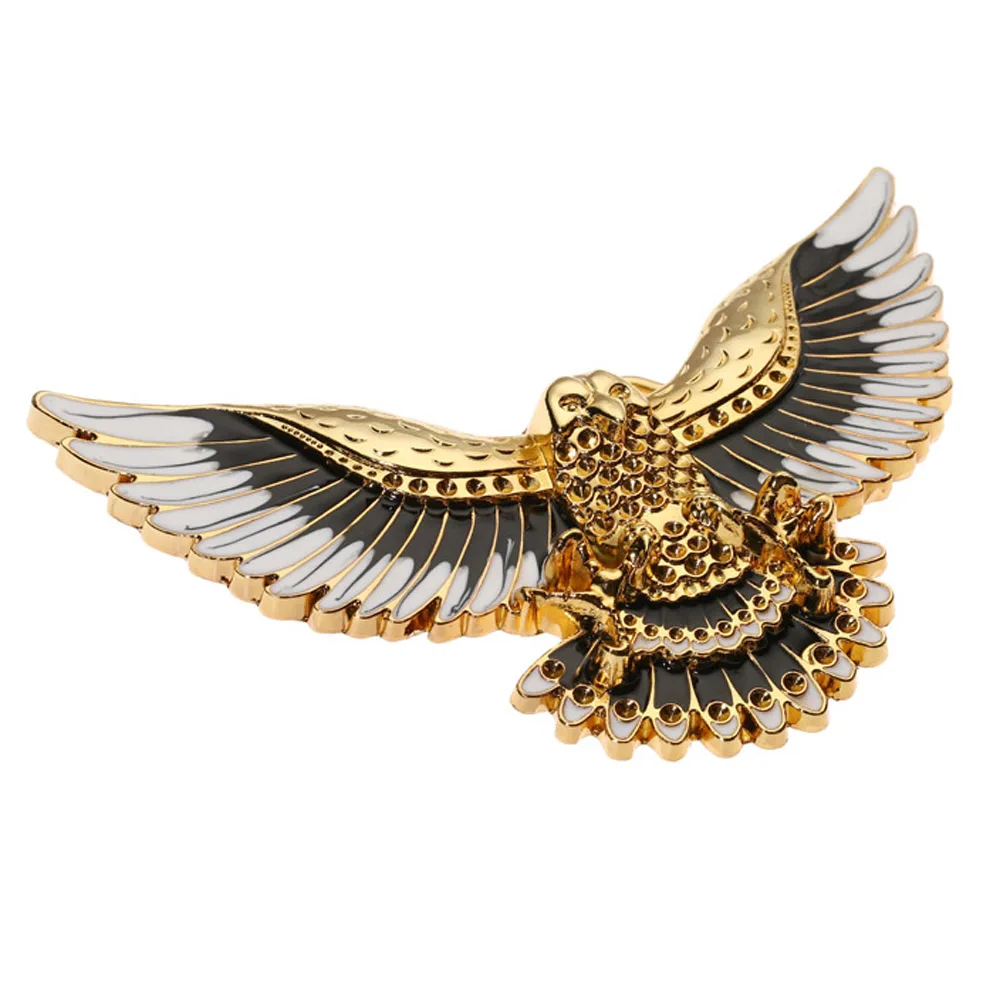 

Gold flying eagle cowboy belt buckle for man western cowboy buckle without belt custom alloy width 4cm