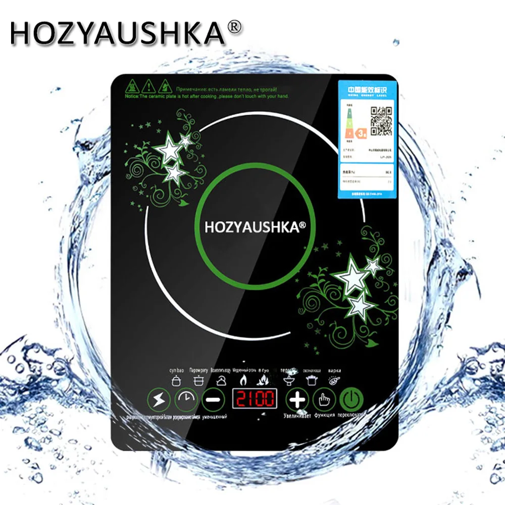 Induction cooker HOZYAUSHKA LJY-2025 2100W Touch 8 functions