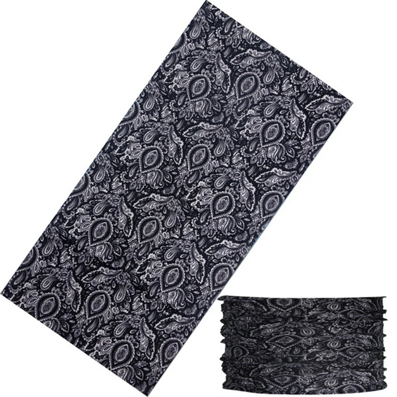 Foulard de cou avec anneau magique de crâne, bandeau multifonctionnel, Bandana pour le visage, Tube tubulaire sans couture, unisexe pour hommes et femmes