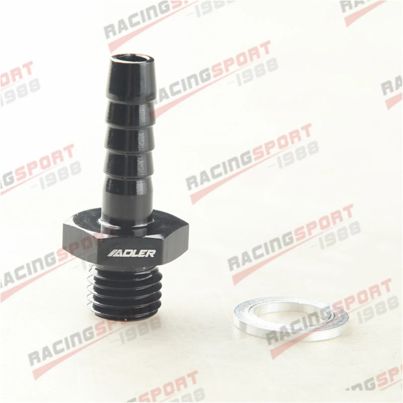 

M12 x 1.5 To 5/16" (8mm) Barb Fitting For B-osch 044 Fuel Pump Inlet BLUE/BLACK/SILVER