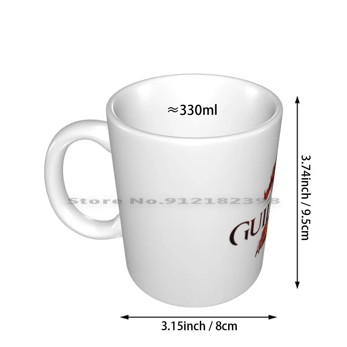 Guild Wars 2 Ceramic Mugs Coffee Cups Milk Tea Mug Gw2 Guild Wars 2 Games Awesome Cool New Creative Trending Vintage Gift