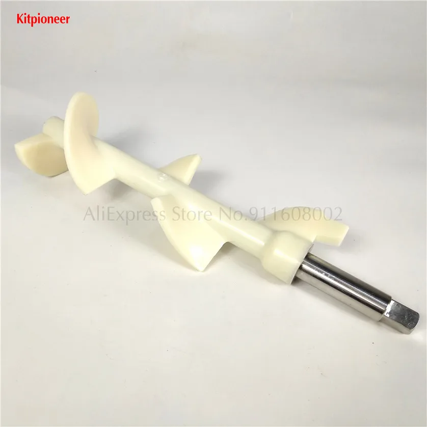 1 скребок, стержень для взбивания, запасная часть машины для мягкого мороженого YKF, аксессуар, фитинг, ось из нержавеющей стали