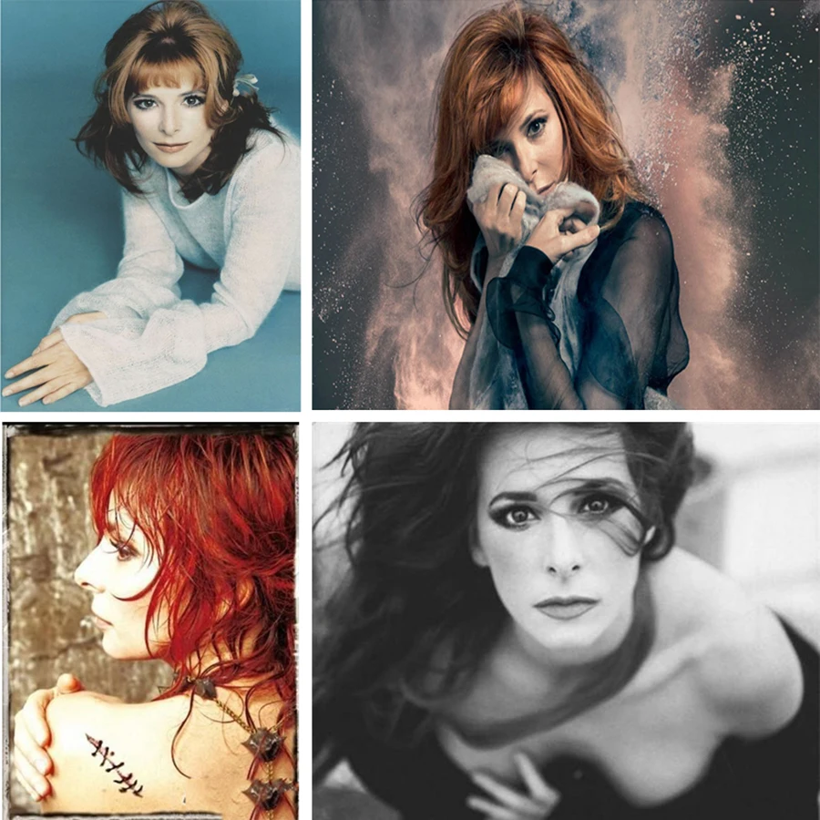 

Hot New Full Square/Round Drill 5D DIY Diamond Painting "Mylene Farmer" 3D Diamond Embroidery Cross Stitch Kits Home Decor Gift