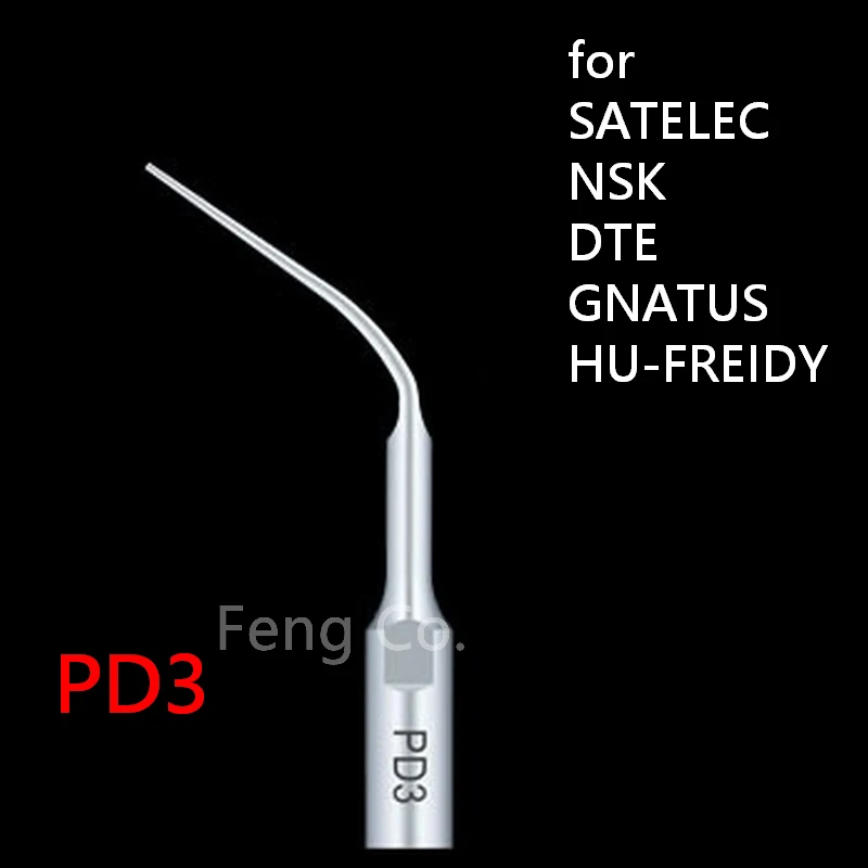 PD3 Dental Ultrasonic Scaler Tips Scaling  Endo Perio Fit SATELEC NSK DTE GNATUS HU-FREIDY Handpiece Dentist Teeth Whitening