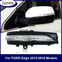 Esperando la lámpara del espejo retrovisor Exterior para Ford Edge 2015 2016 2017 2018 luz de señal de giro del espejo lateral