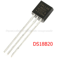 5PCS DALLAS DS18B20 18B20 TO-92 IC CHIP Thermometer Temperature Sensor