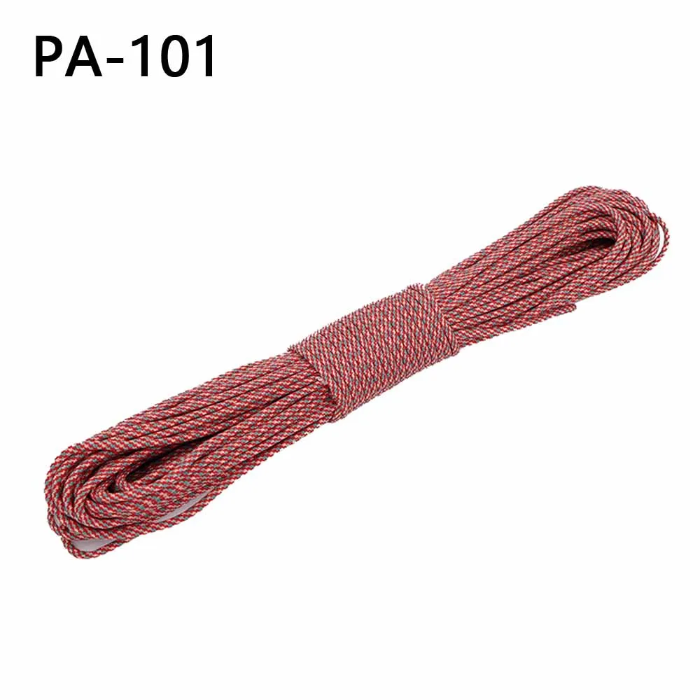 1pcs Christmas Series 550 Paracord Parachute Cord Lanyard Mil Spec Type III 7 Strand Core 100 FT Christmas Gift