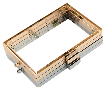 1ชิ้น15X10ซม.เงินกระเป๋าเงินทอง Clasp กระเป๋า Clasp ล็อคโลหะสำหรับ DIY หัตถกรรมทำ,กระเป๋าทำ Part