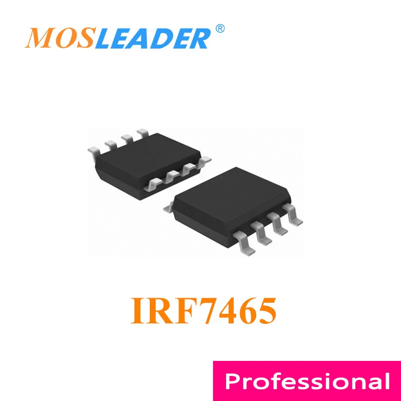 

Mosleader IRF7465 SOP8 100 шт. 100V 150V 1.9A N-канальные МОП-транзисторы, сделано в Китае, высокое качество