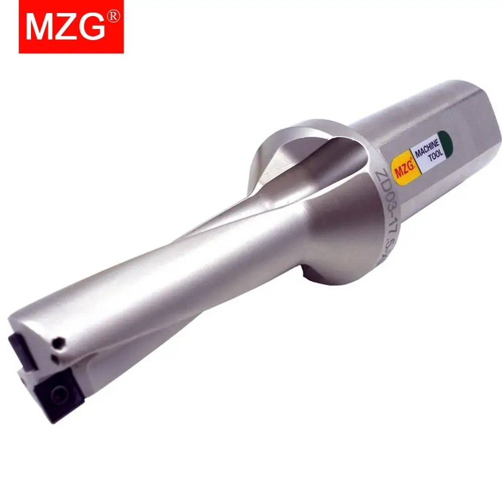 Imagem -02 - Mzg d5 sp Inserções de Metal 16 18 20 25 32 mm Pontas em u Perfuração Centro de Usinagem Indexável Desistir de Ferramentas de Metal Brocas Rápidas