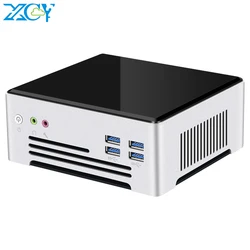 XCY Mini PC Intel Core i9 9880H 8 Cores 16GB DDR4 1TB M.2 SSD Windows 10 2.4G/5.0G WiFi 4K UHD HDMI DP Dual Ethernet 6xUSB3.0