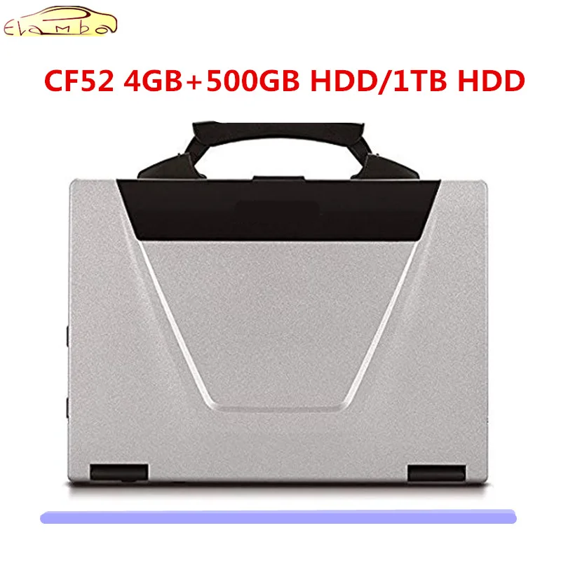 CF52 4GB Toughbook CF52 4GB military laptop with 500GB or 1TB HDD Window7 car & truck diagnostic best quality DHL Free Shipping