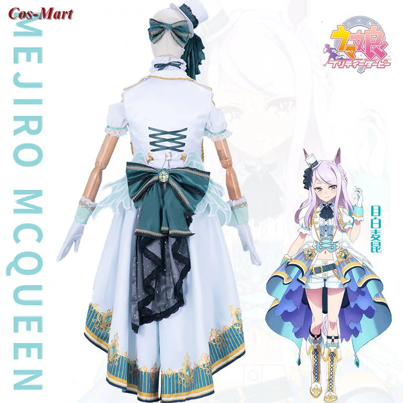 New Game Umamusume: Pretty Derby Mejiro McQueen Cosplay Costume Cute Uniform Full Set Activity Party Role Play Clothing XS-XL - Image 4