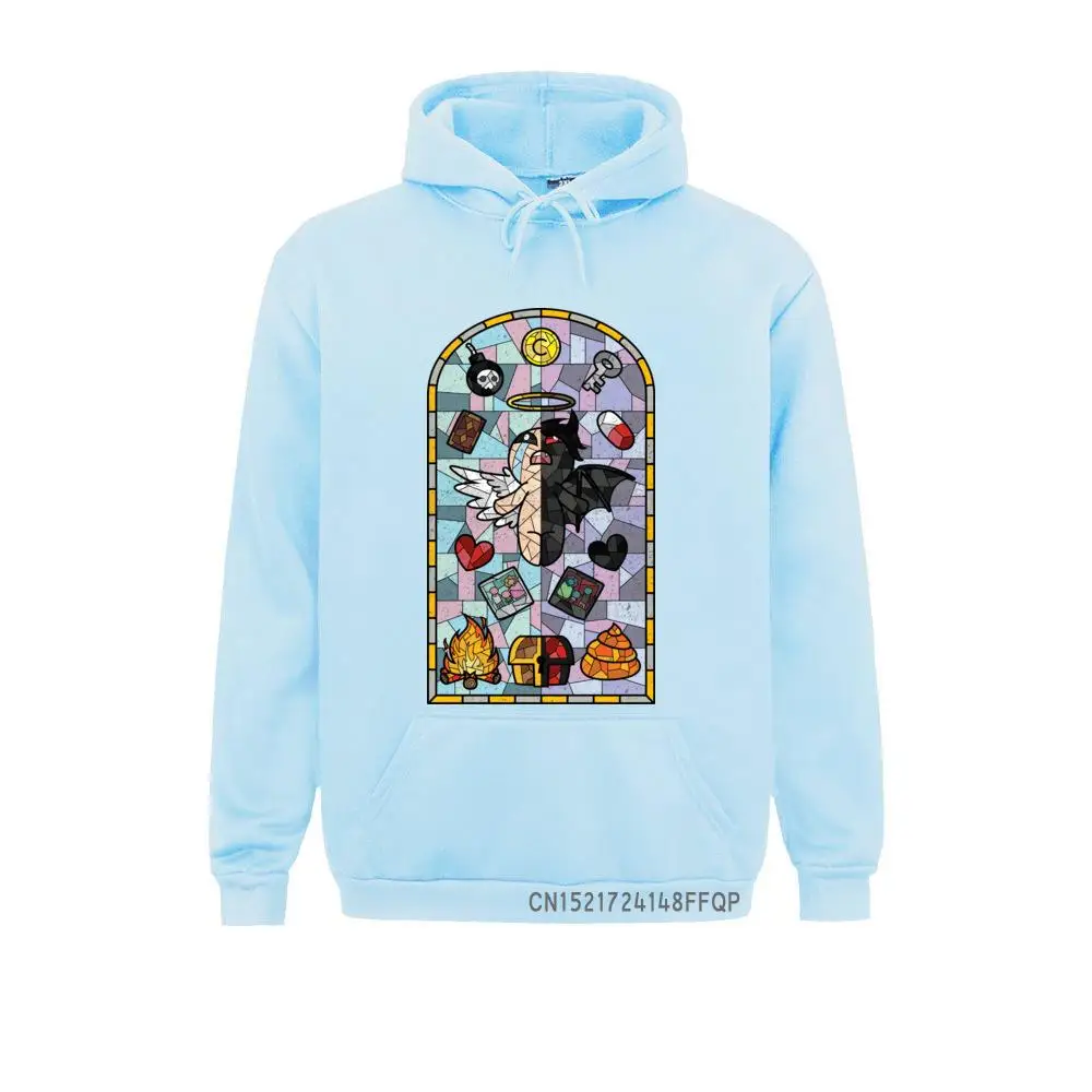 Men's Pullover The Binding Of Isaac Pocket Artwork Printing Hoodie For Male Graphic Coat Pocket