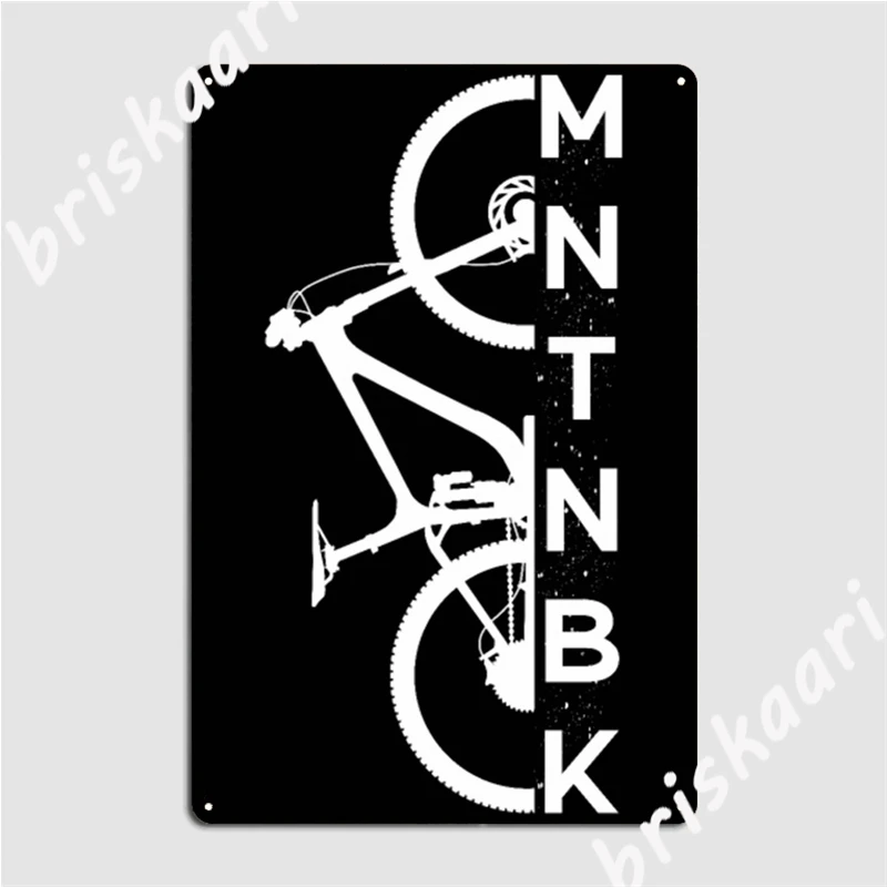 Mountain Bike Cycling Bicycle Downhill Mtb Metal Signs Plaques Kitchen Customize pub Tin sign Posters