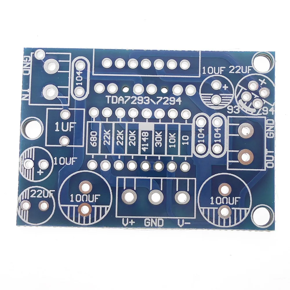 TDA7293/TDA7294モノラルパワーアンプ基板回路設計85ワットpcb空のボード